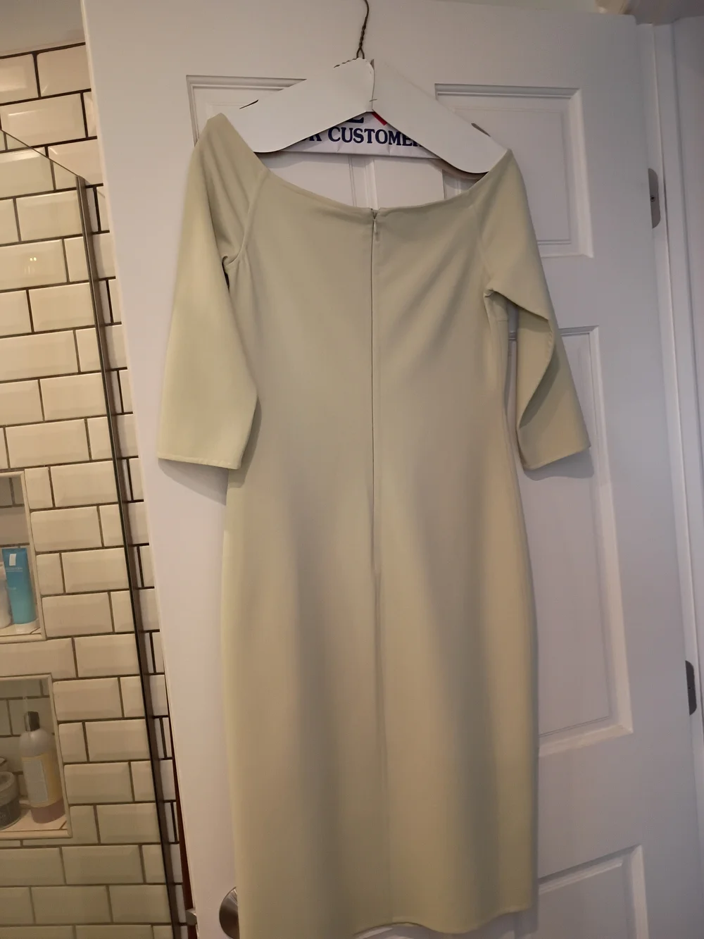 Michael Kors Designer Minimalist Dress In Tender Mint - Picture 7 of 7
